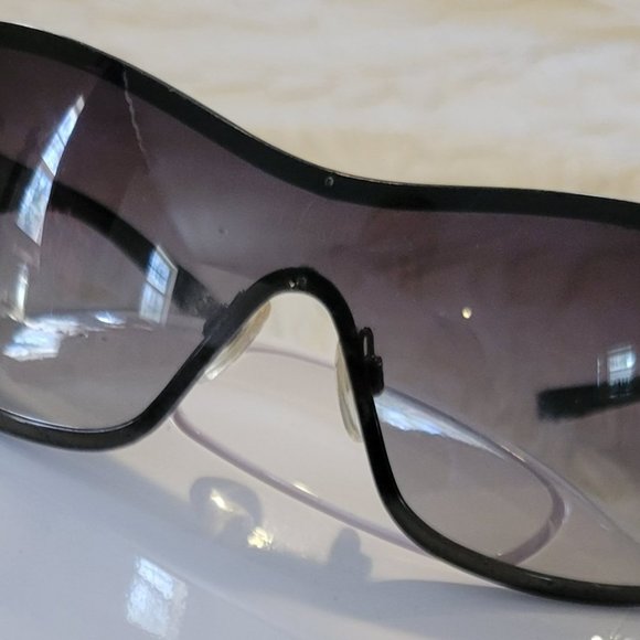 Chanel Sunglasses | Black and Silver main image 5